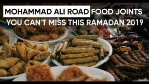 'Mohammad Ali Road Mumbai Food #ramdanspecial | Famous Mumbai Street Foods | Indian Travelogue'