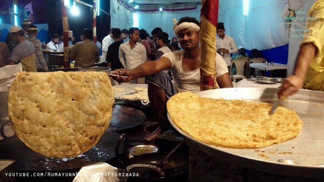 'Mumbai India Halwa Paratha | Street Food Mumbai | Humayunn Peerzaada'