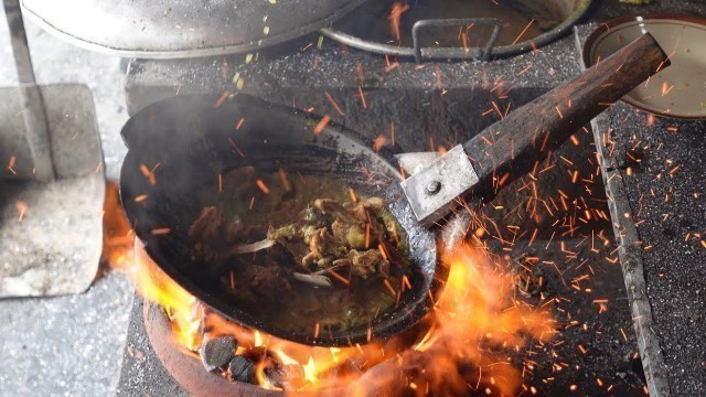 'Mutton Tengkleng And Giant Mutton Satay - Indonesian Street Food'