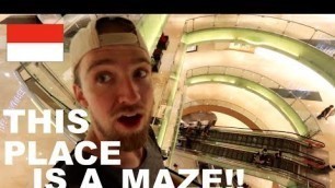 'The BIGGEST MALL in INDONESIA!!..Has Amazing Indonesian STREET FOOD!! (w/ @itsConnerSully)'