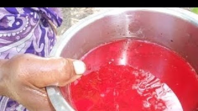 'Cooking Goat Blood Fry in my Village Yummy Taste Food Money Food'