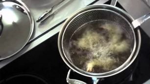 'Deep Frying Technique with the All-Clad Stainless Steel Fry Basket'