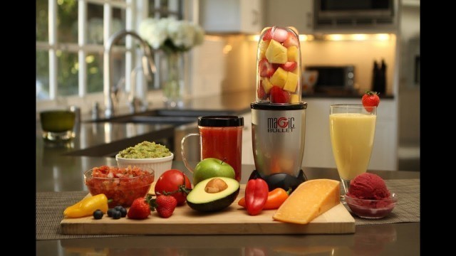 'Magic Bullet - Blender, Mixer & Food Processor - High Street TV'