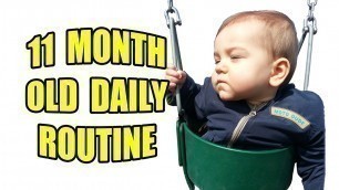 '11 Month Old Daily Routine'