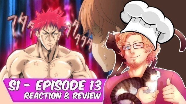 'Food Wars - EGGCITING | REACTION & REVIEW - Episode 13'