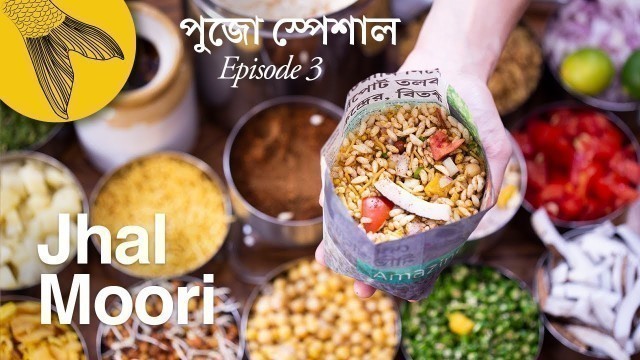 'Jhal muri recipe at home—quick, delicious & healthy snack of puffed rice—Kolkata street food'