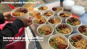 'MURAH KENYANG DAN NIKMAT !! JUALAN NYA PAKE ILMU LANGIT | INDONESIA STREET FOOD #404'