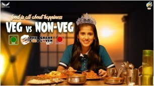 'Veg vs Non-Veg || Food Love & Happiness || TGFL || 4K'