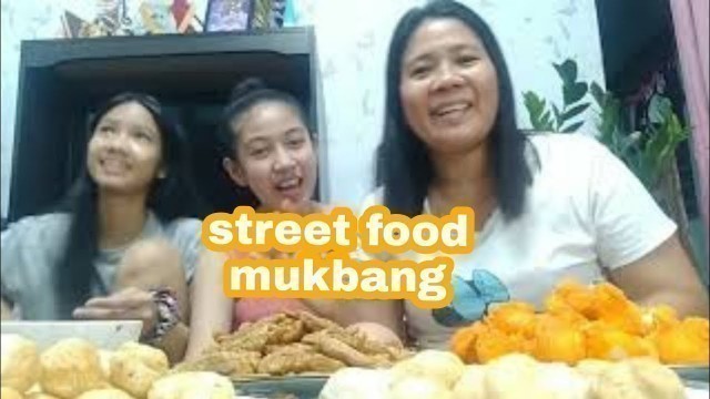 'STREET FOOD MUKBANG//KWEK-KWEK/SQUID BALLS/CHICKEN BALLS/KIKIAM/PINOY MUKBANG'