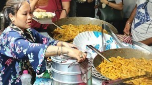 'Hard Working Famous Lady Selling Mouthwatering Momos & Pasta ||  K.B.M Momos & Pasta'