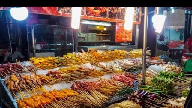 'Chợ đêm Jalan Alor Night Market Kuala Lumpur street food'