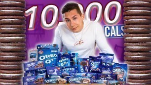 '10000 CALORIES OF OREOS IN A DAY | MAN v FOOD | CHEAT DAY'