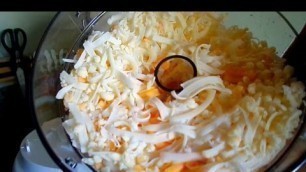 'HOW TO SHRED CHEESE IN A FOOD PROCESSOR'