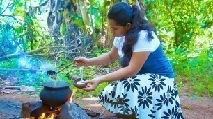 'Special Sago drink Traditional Cooking Videos Village Food (village cooking life) cooking girls'