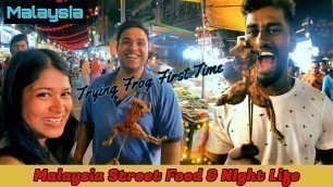 'STREET FOOD HEAVEN!! Night Market Jalan Alor in Kuala Lumpur | Malaysia Vlog 05 | #21'