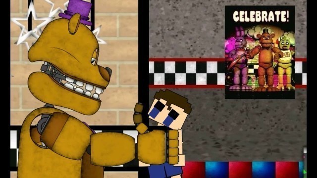 '(DC2/FNAF) Hot food but it\'s fredbear instead of Michael Rosen and there is a plottwist'