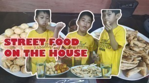 'streetfood mukbang  (kikiam ,fishball,squidball,siomai)'