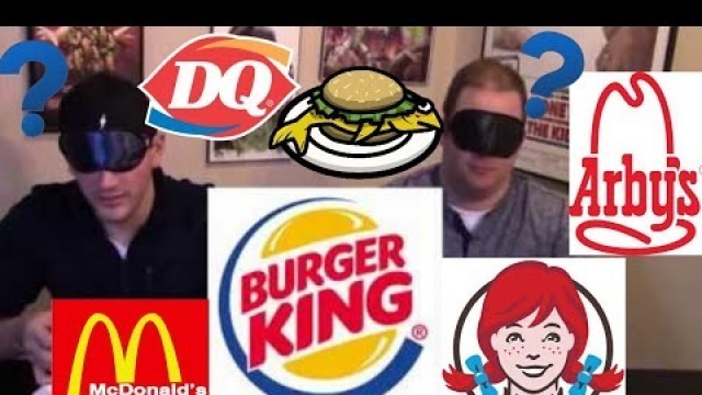 'Blind Folded Fish Sandwich Taste Test (Popular Fast Food restaurants)'