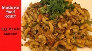 'Egg masala macaroni in tamil/ Egg macaroni / Egg masala pasta'