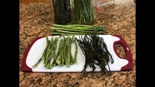 'Asparagus Week Part 1: Freeze Drying vs Dehydrating'