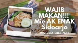 'ENAK!!! Mie AK Sidoarjo Pangkalan Mie 0856-0888-7686, PALING ENAK!!! Mie Ayam Setan Sidoarjo'