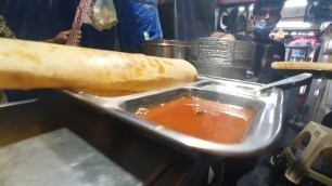 '#CRISPYDOSA Street Food Mumbai | the good food show'