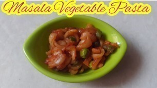 'Miniature cooking Masala Vegetable Pasta | Tiny food cooking Masala vegetable pasta'