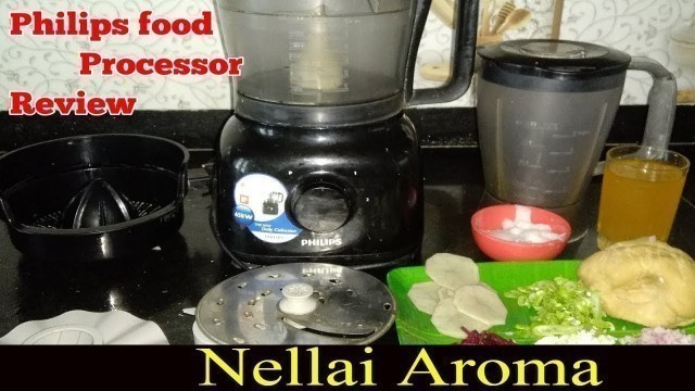 'philips food processor review /philips food processor HR7629 /video 2/food processor review in tamil'