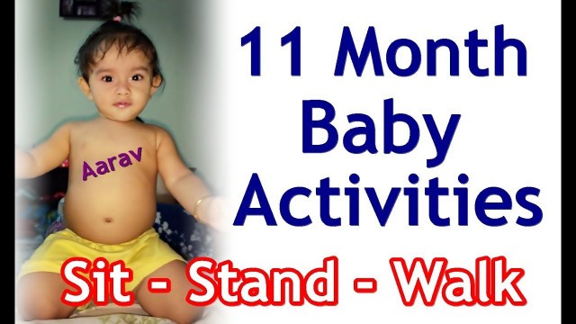 '11 Month Baby Activities | 11-Month Baby\'s Growth & Development | Aarav turns 11 Months Old'