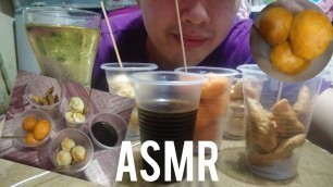 'ASMR STREET FOOD | KWEK KWEK, KIKIAM ATBP. MUKBANG PINOY | FILIPINO FOOD , EATING SOUNDS .'