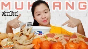 'MUKBANG:KWEK KWEK +KIKIAM+PIZZA+SQUID BALL+BEEF PARES||PINOY STREET FOODS|| Liza Delgado❤❤'