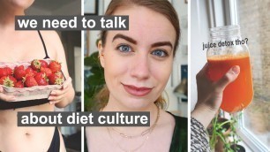 'VEGANISM & DIET CULTURE // and how to fix your food guilt'