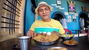 'Simple, Tasty, Cheap & Best MUTTON BIRYANI At PILLAI MESS, Hassan | Mangalore Solo Drive | Vlog 35'