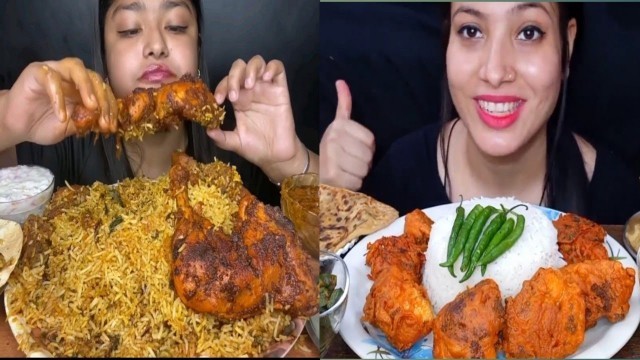 'INDIAN MUKBANGERS CHICKEN TANDOORI EATING I BIG BITES MUKBANG | FOOD EATING VIDEO'