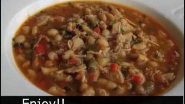 '\"Super Bowl Party Recipe: Chicken and White Bean Chili'