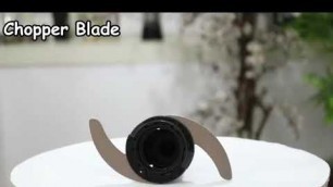 'Membuat Bakso Daging - Tutorial Penggunaan Chopper Blade Food Processor Vienta'