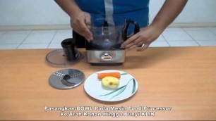 'Vienta Food Processor Fungsi Thick Slicing'