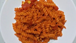 'Simple masala pasta recipe 