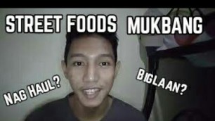 'STREET FOOD MUKBANG ( KIKIAM, FISH/SQUID/CHICKEN BALLS ) FT. HAUL #Mukbang              #Streetfood'