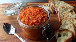 'Bomba Calabrese - Spicy Calabrian Pepper Spread Recipe'