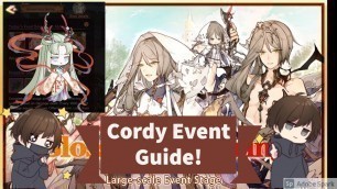 'ChaoTime #15! Cordy Ranking Event Guide + chaopinions [February 9th, 2021] | Food Fantasy Global'