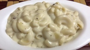 'White sauce pasta/Pasta in white sauce/Indian style white pasta in Tamil'