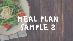 'Actual Meal Planning // Meal Distribution - Filipino'