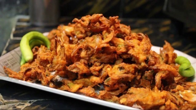 'Onion Pakoda || onion pakodi || how to make onion pakoda || food videos'