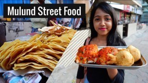 'Mulund Street Food | Mumbai Street food | Indian Street food | Masala vadapav #Foodvlog'