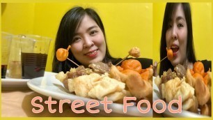 'PHILIPPINES STREET FOOD MUKBANG | Kwek-Kwek | Fish Ball | Squid Ball | Kikiam | Fried Siomai |'