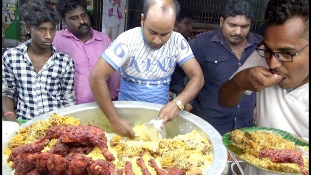 '100 Plates Finish an Hour | Vijaywada\'s Most Famous Chicken Biryani | Alibhai Biryani WaleWale'