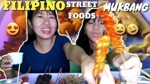 '#Mukbang #Asmr  #StreetFoods Mukbang Filipino Street Food:Balut, Isaw,kwek kwek, kikiam etc...'