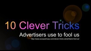 '10 Clever Tricks Used in Advertising'