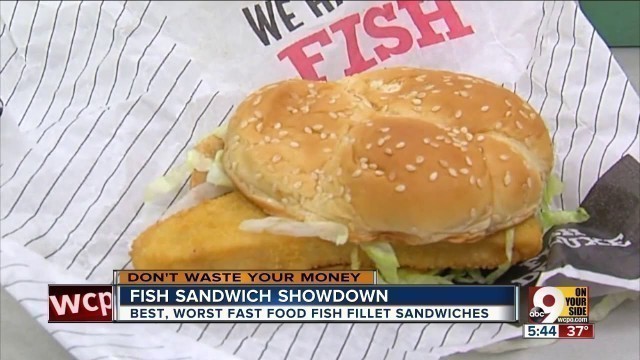 'Which drive-thru has the best fish sandwich?'